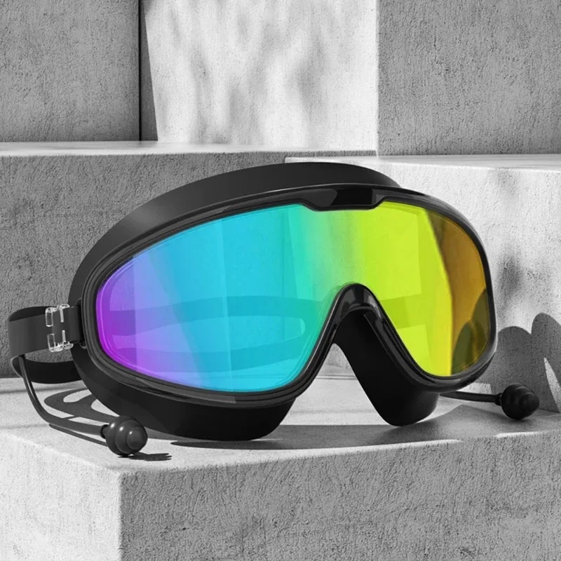 Swim Goggles Anti Fog Uv - Зеркальные плавательные очки для взрослых –