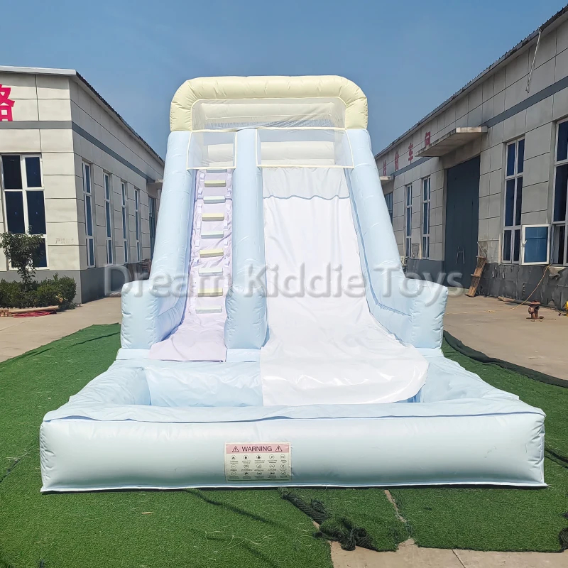 Water Slide Inflatable - Коммерческая надувная водная горка с бассейном
