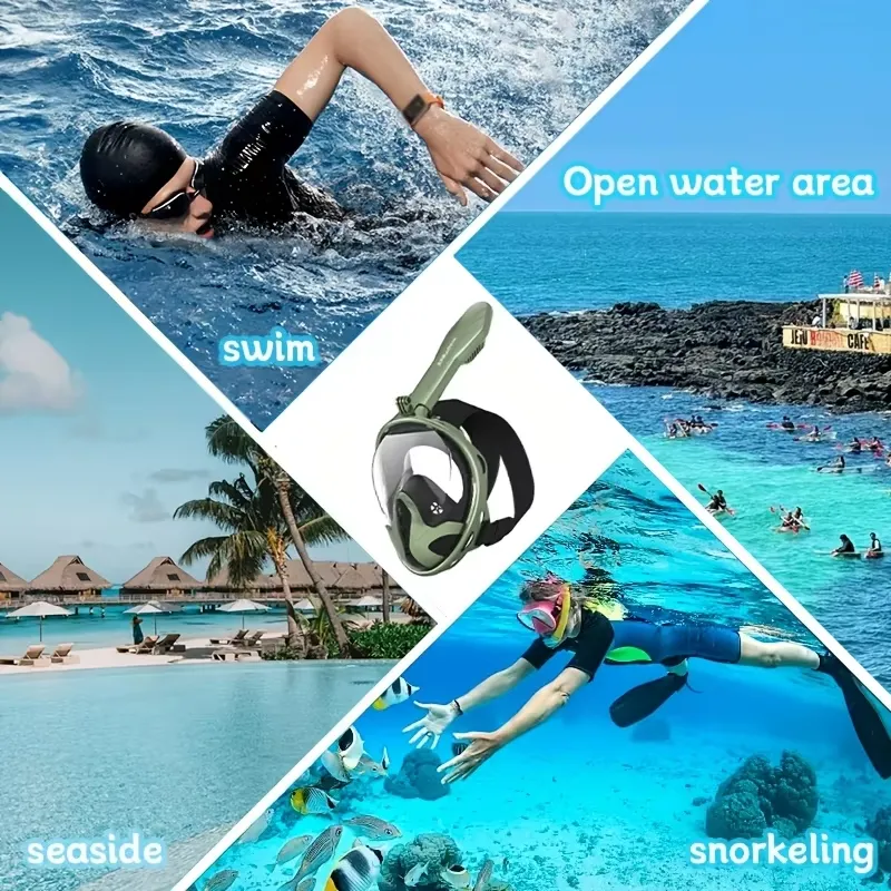 Snorkel Mask Full Face - Маска для снорклинга на все лицо
