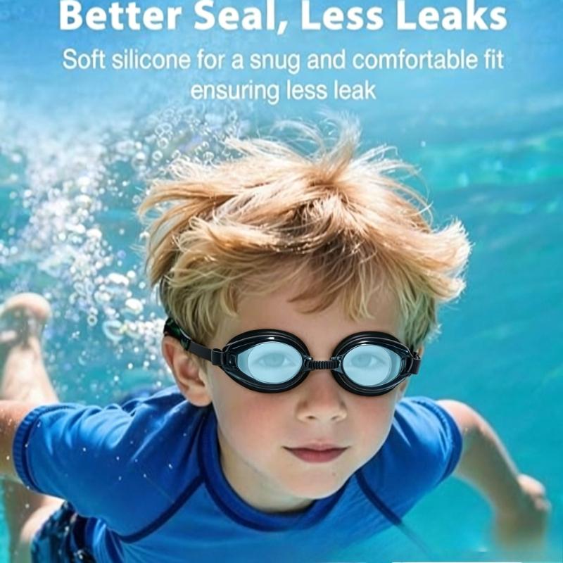 Swim Goggles Anti Fog Uv - Детские очки для плавания HD: водонепроницаемые,