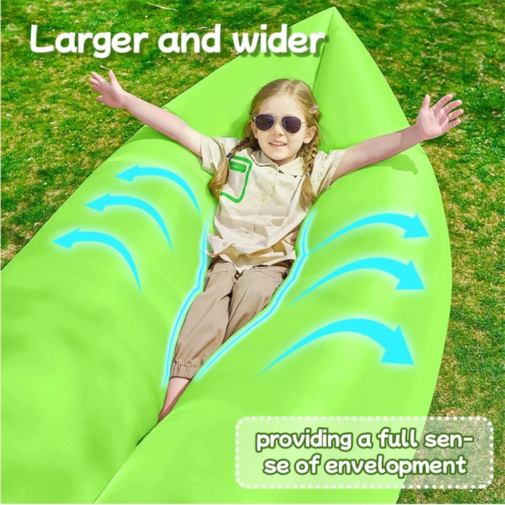 Pool Lounger Inflatable - Портативный надувной диван-шезлонг водонепроницаемый, быстронадуваемый, для