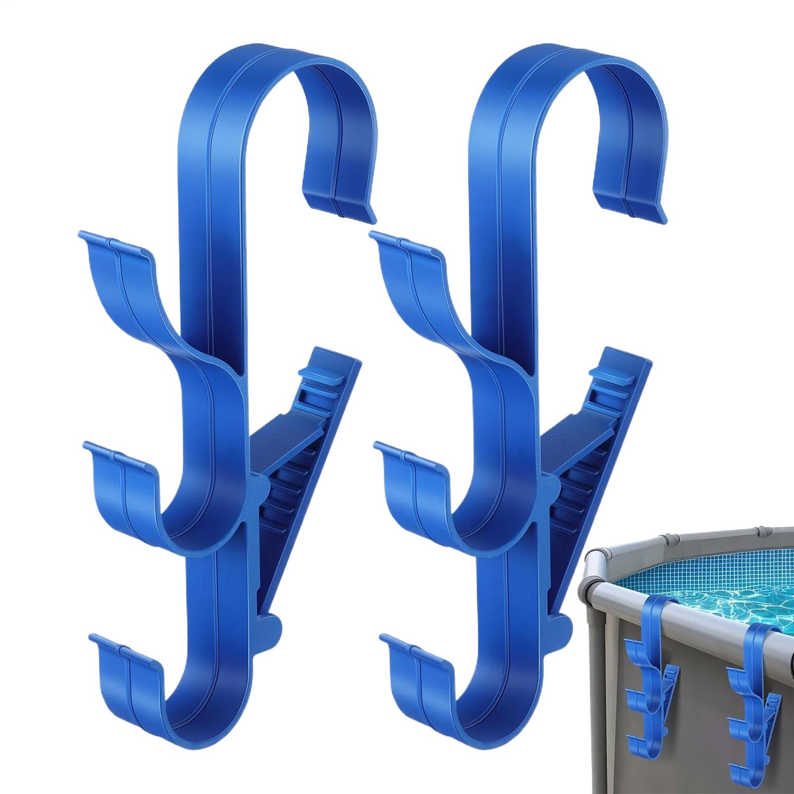 Pool Skimmer Net - 2 шт. пластиковых крючков-держателей для сетки-скиммера
