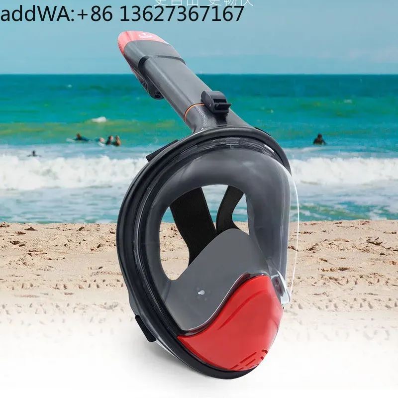 Сухая маска для снорклинга, по – обзор и цена Snorkel Mask Full Face