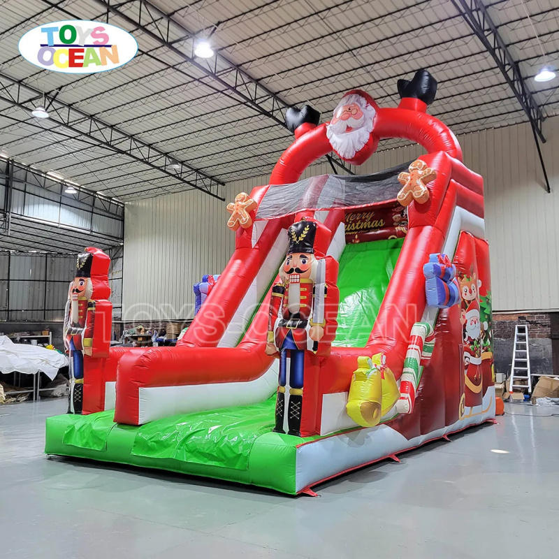 Надувная уличная рождественска – обзор и цена Water Slide Inflatable