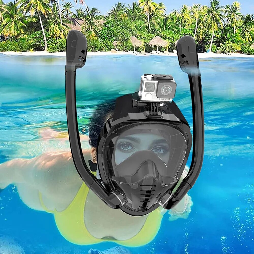Маска для подводного плавания  – обзор и цена Snorkel Mask Full Face