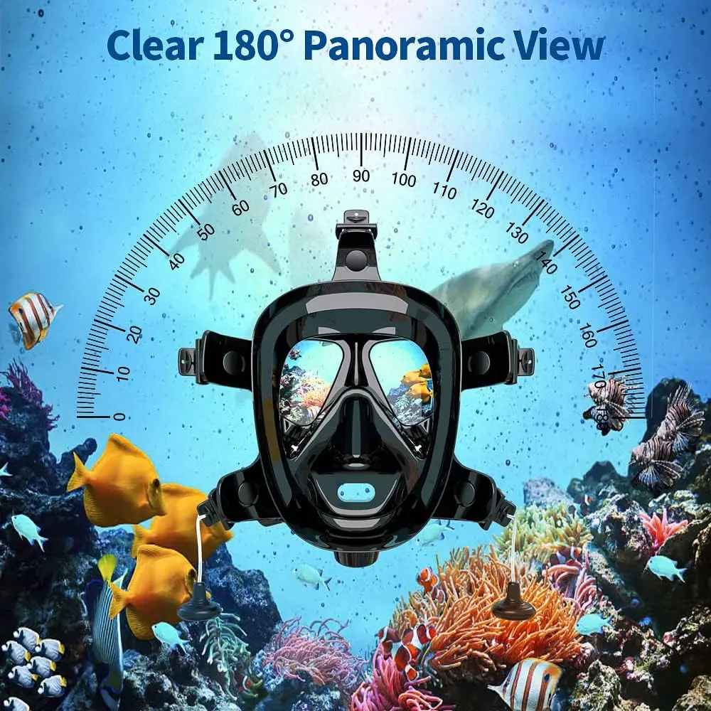 Полнолицевая маска для дайвинг – обзор и цена Snorkel Mask Full Face