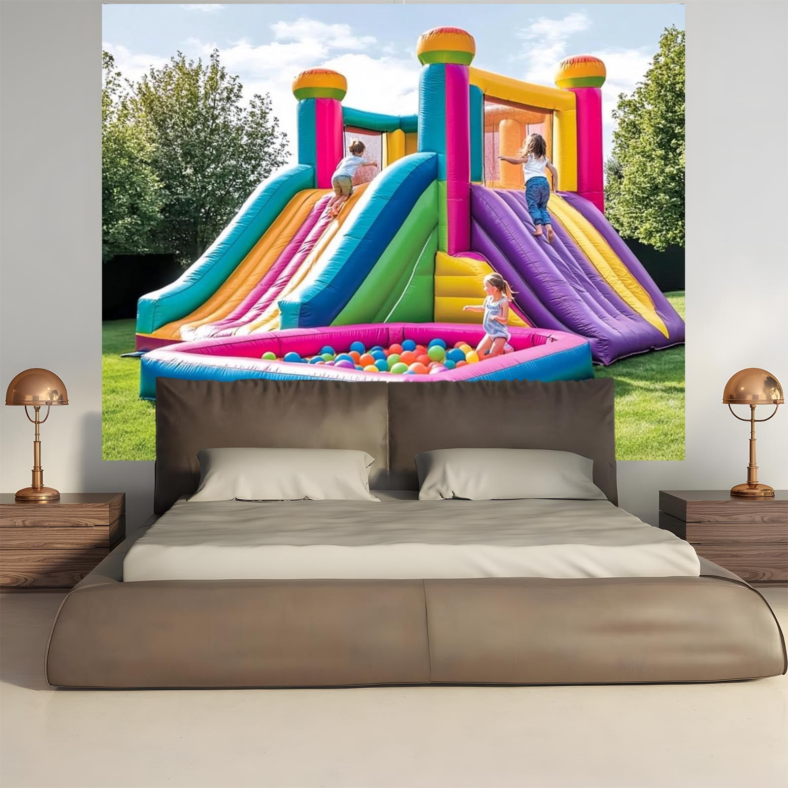 1 шт., жевательная надувная иг – обзор и цена Water Slide Inflatable