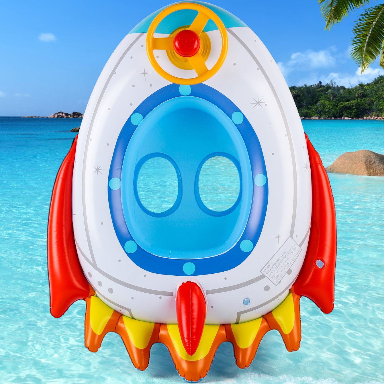 1 шт., утолщенное надувное кол – обзор и цена Pool Float Ring Inflatable