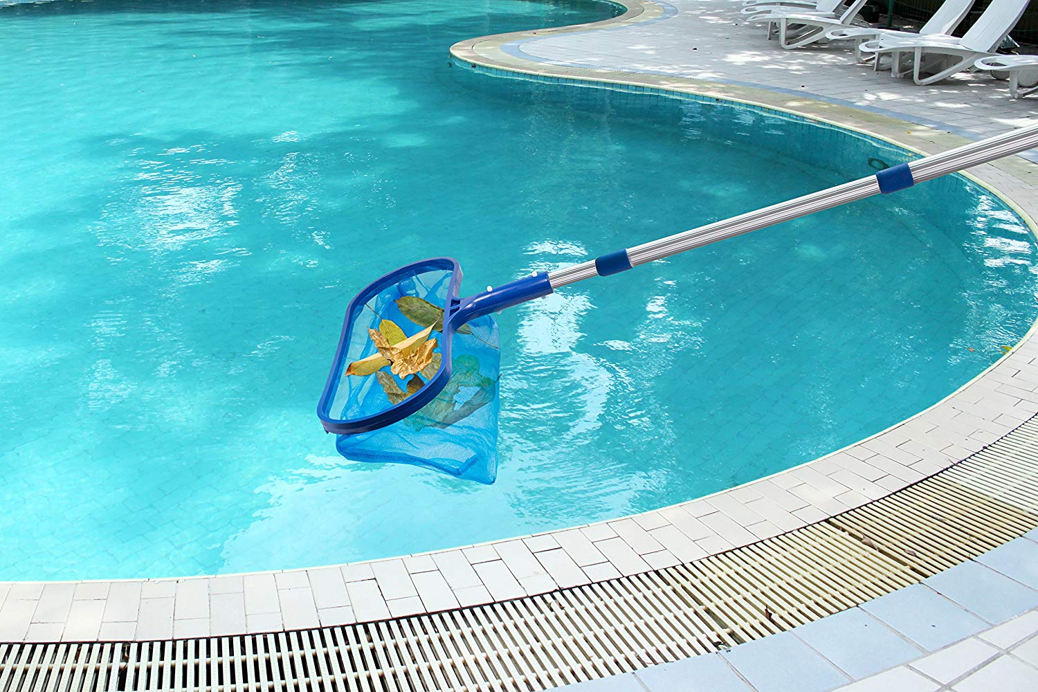 Новая сетка для чистки листьев – обзор и цена Pool Skimmer Net