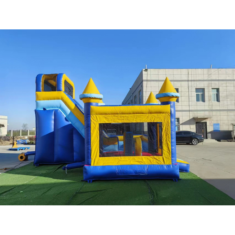 Коммерческий надувной батут-го – обзор и цена Water Slide Inflatable