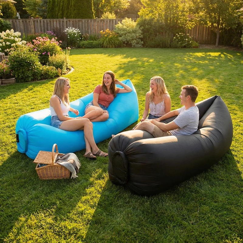 Портативный надувной диван, бы – обзор и цена Pool Lounger Inflatable
