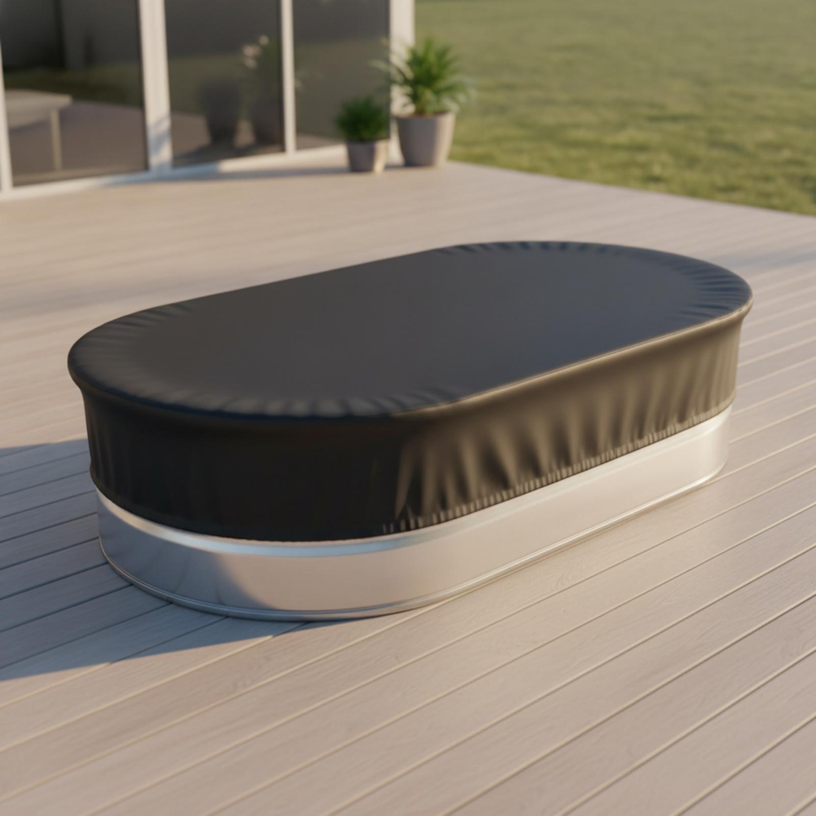 Овальная крышка для резервуара – обзор и цена Pool Cover Waterproof