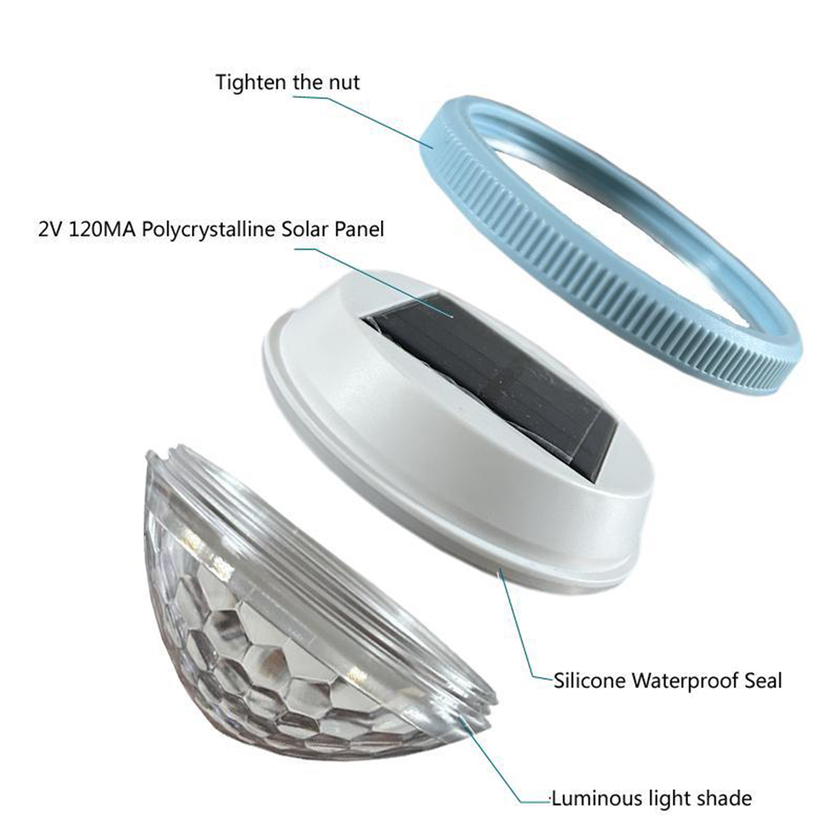 Солнечный плавающий бассейн св – обзор и цена Pool Light Solar Rechargeable