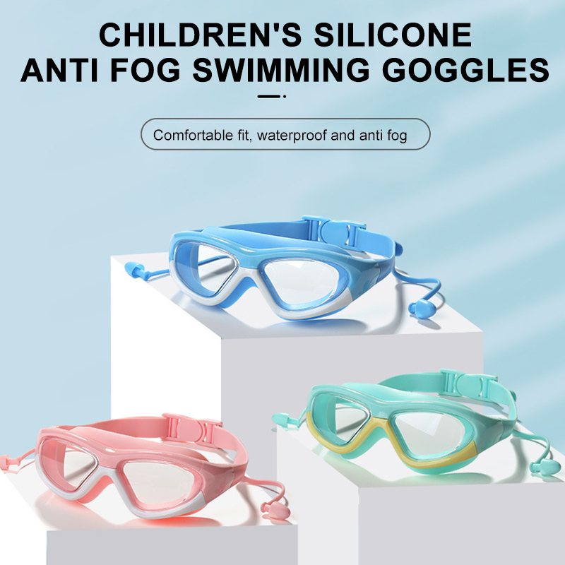 Новые детские водонепроницаемы – обзор и цена Swim Goggles Anti Fog Uv