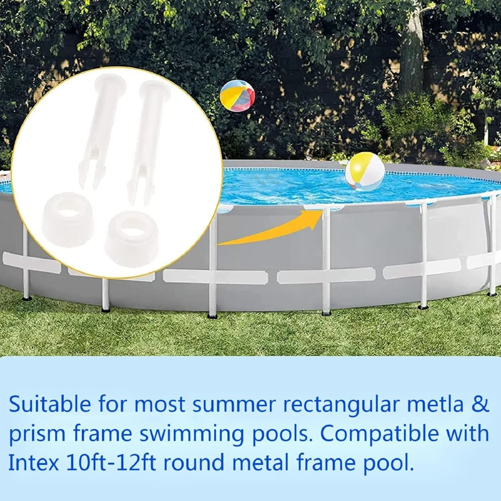 12 шт. пластиковые штифты для  – обзор и цена Pool Ladder Above Ground