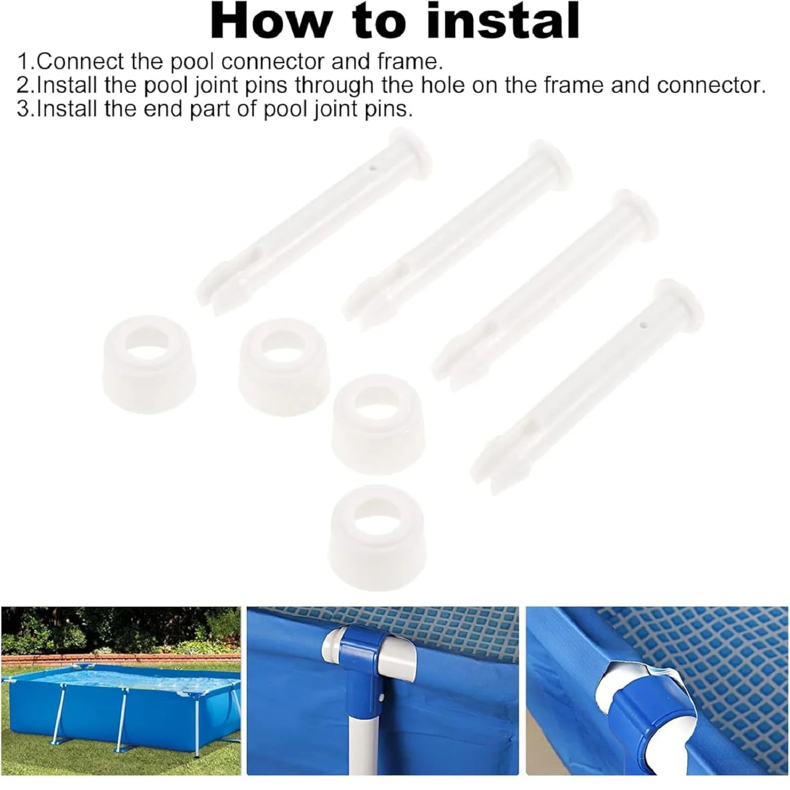 12 шт. пластиковые штифты для  – обзор и цена Pool Ladder Above Ground