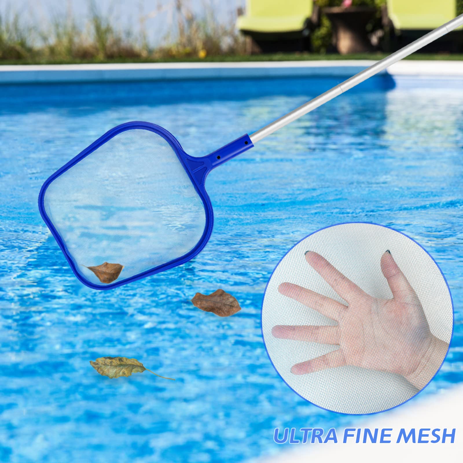 Сачок для сбора листьев из бас – обзор и цена Pool Skimmer Net