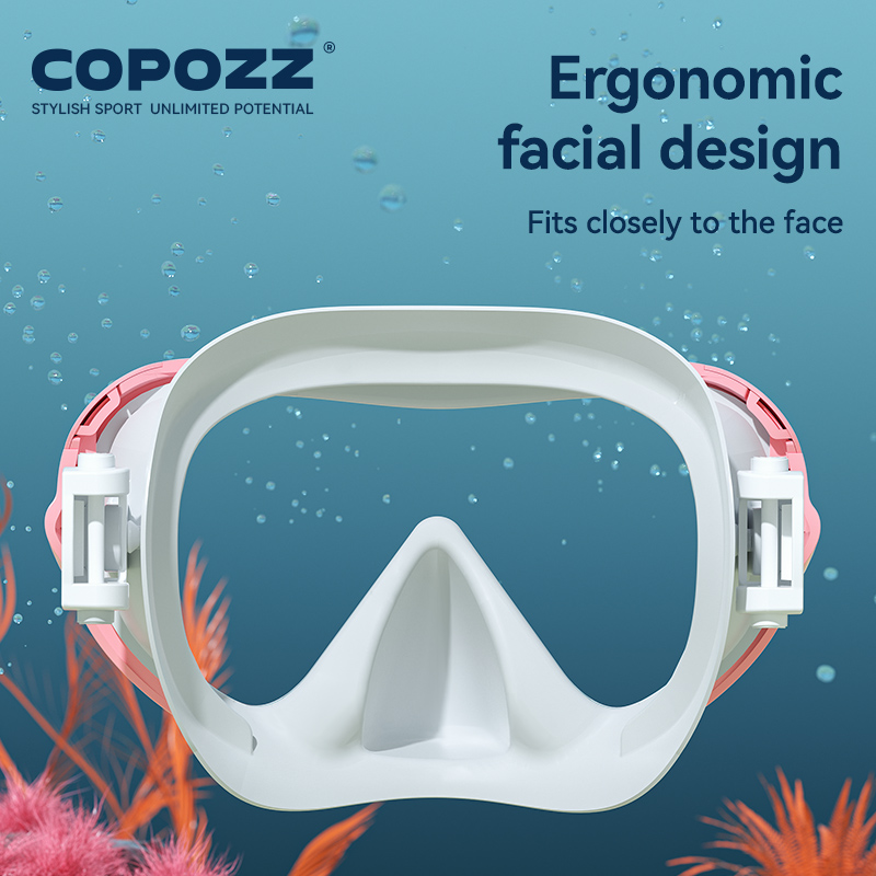 Новая маска для дайвинга COPOZ – обзор и цена Snorkel Mask Full Face