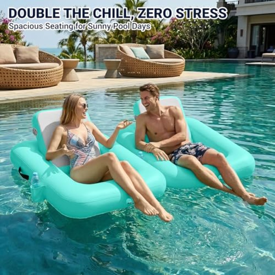 Надувное кресло-шезлонг с подг – обзор и цена Pool Lounger Inflatable