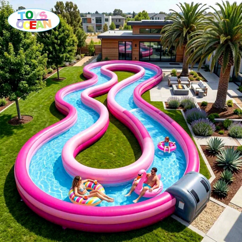 Коммерческая надувная ленивая  – обзор и цена Water Slide Inflatable