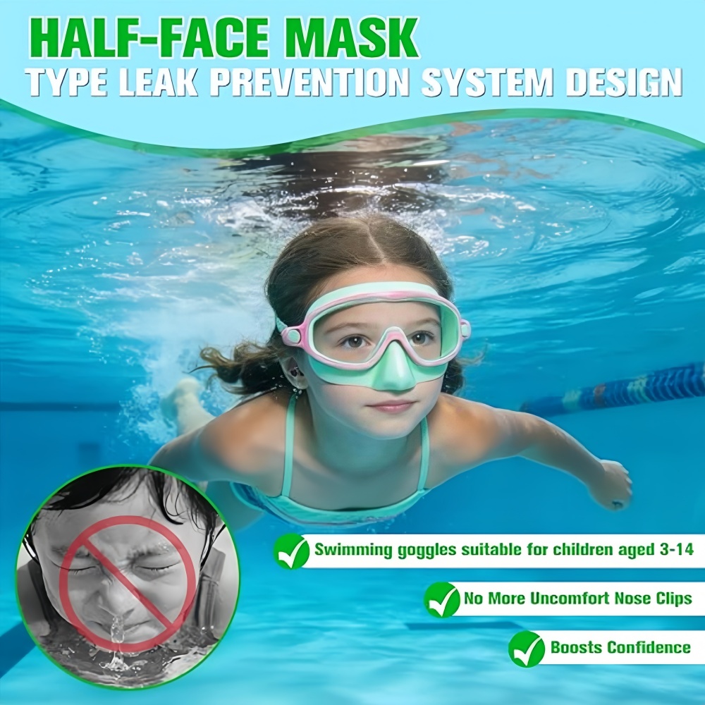 Детские очки для плавания с за – обзор и цена Swim Goggles Anti Fog Uv