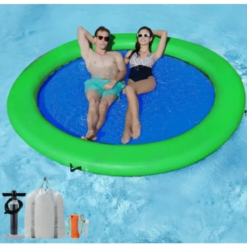 Новый надувной круглый матрас- – обзор и цена Pool Float Ring Inflatable
