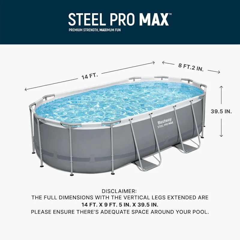 Наземный овальный бассейн Best – обзор и цена Pool Ladder Above Ground