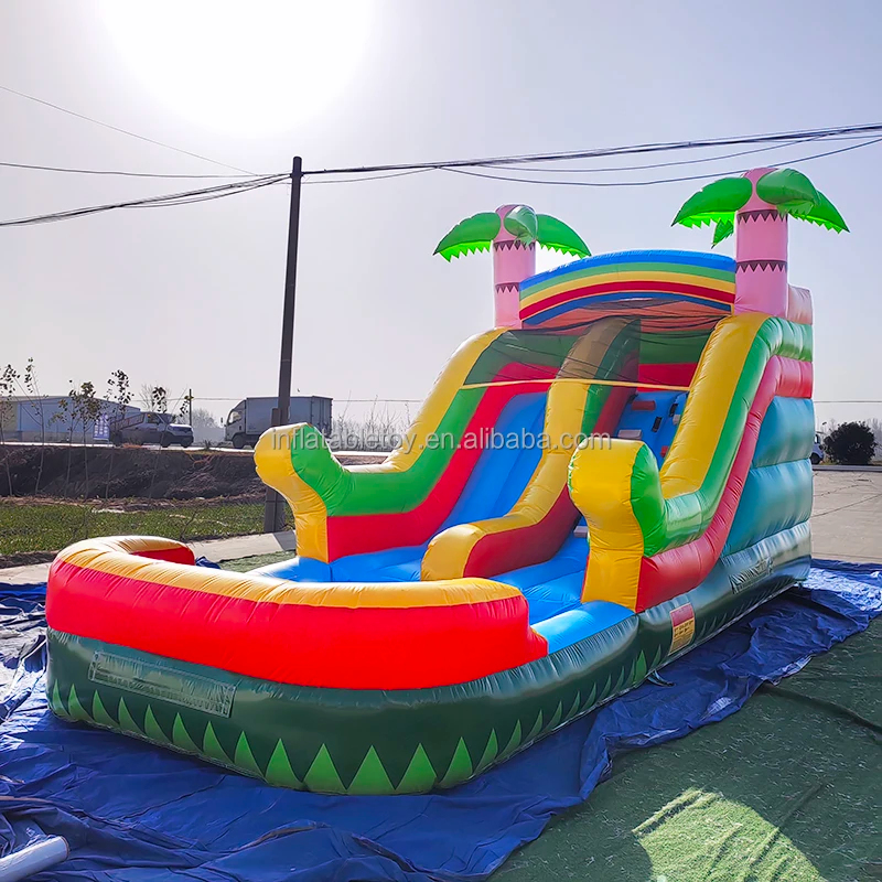 Прочная коммерческая надувная  – обзор и цена Water Slide Inflatable