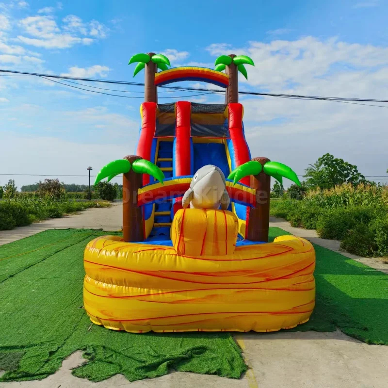 Прочная коммерческая надувная  – обзор и цена Water Slide Inflatable