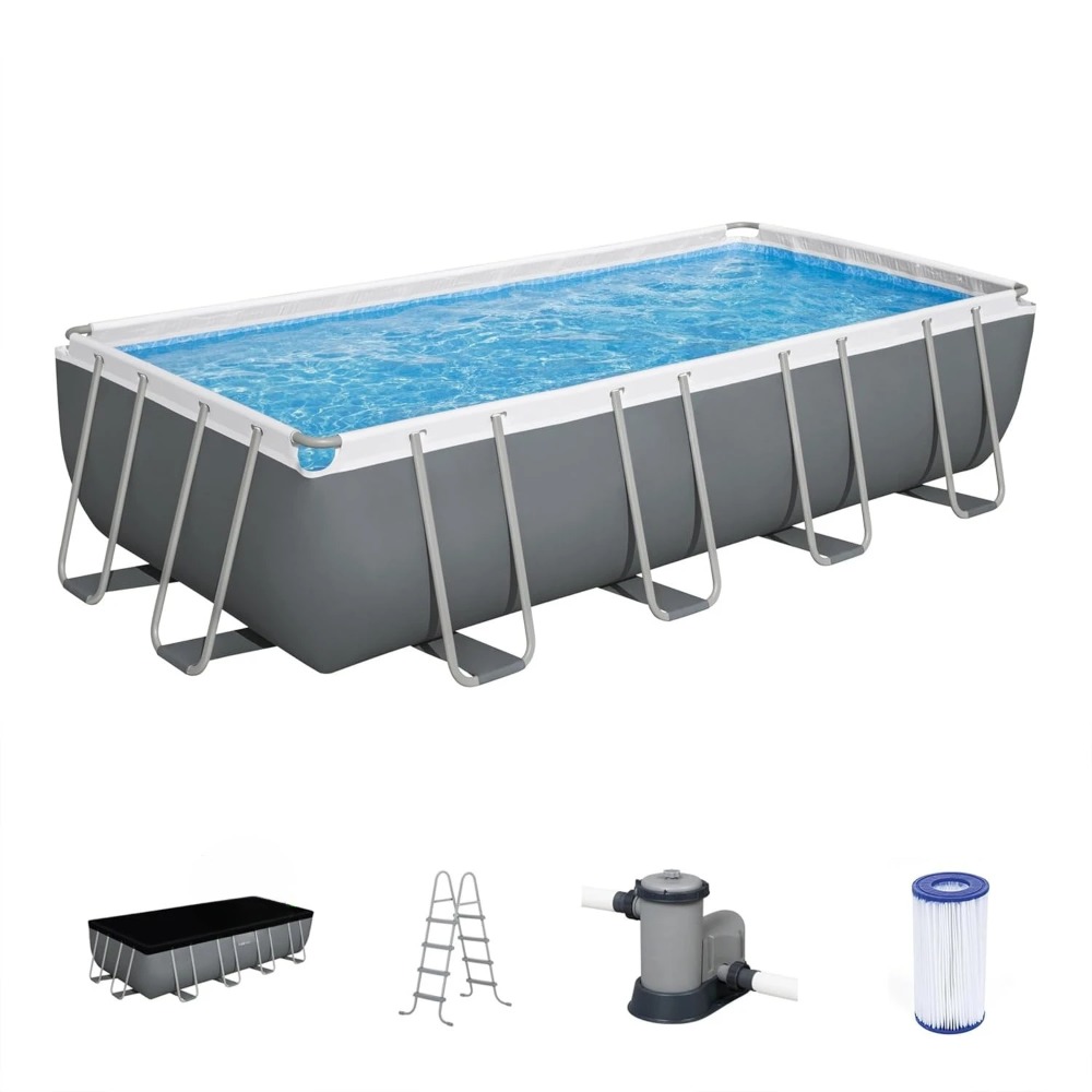 Прямоугольный каркасный бассей – обзор и цена Pool Ladder Above Ground