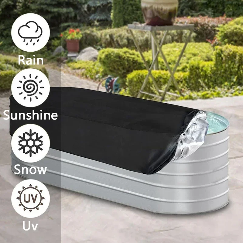 Крышка для бассейна Открытый о – обзор и цена Pool Cover Waterproof