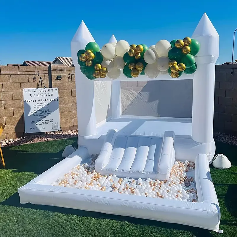 Надувной батут-замок 20264m бе – обзор и цена Water Slide Inflatable