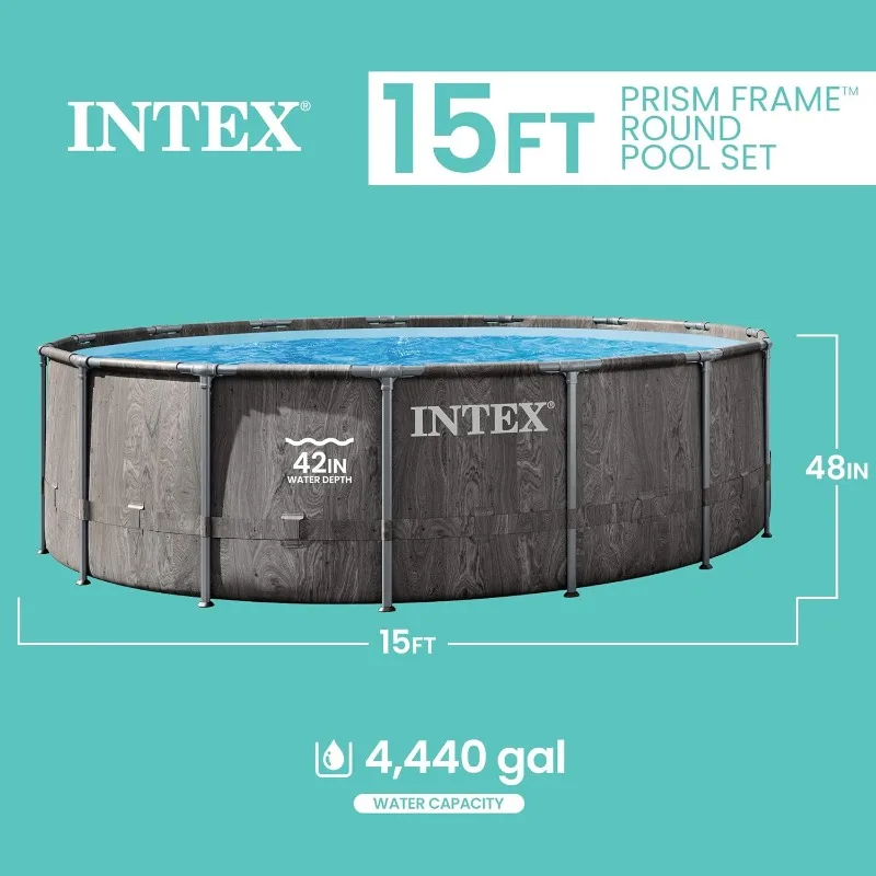 Каркасный бассейн Intex Greywo – обзор и цена Pool Ladder Above Ground